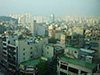 韓国市街地(水彩)